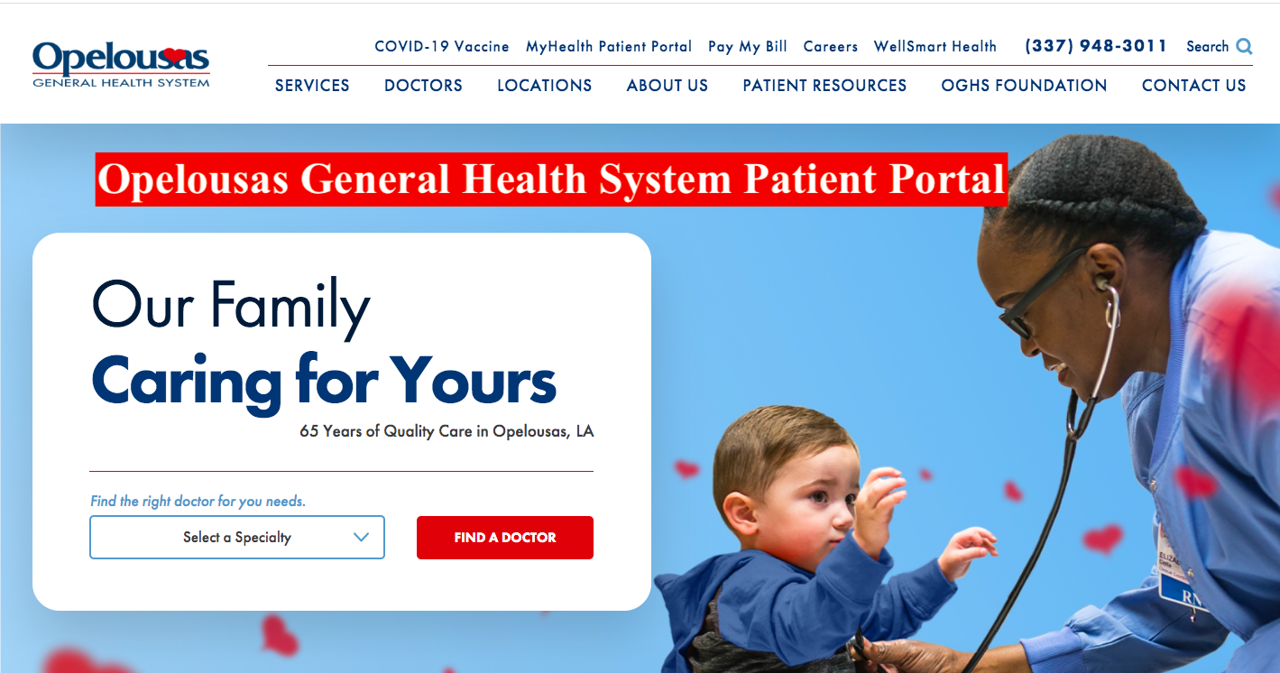 Opelousas General Health System Patient Portal