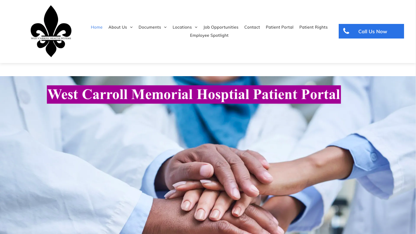 West Carroll Memorial Hosptial Patient Portal