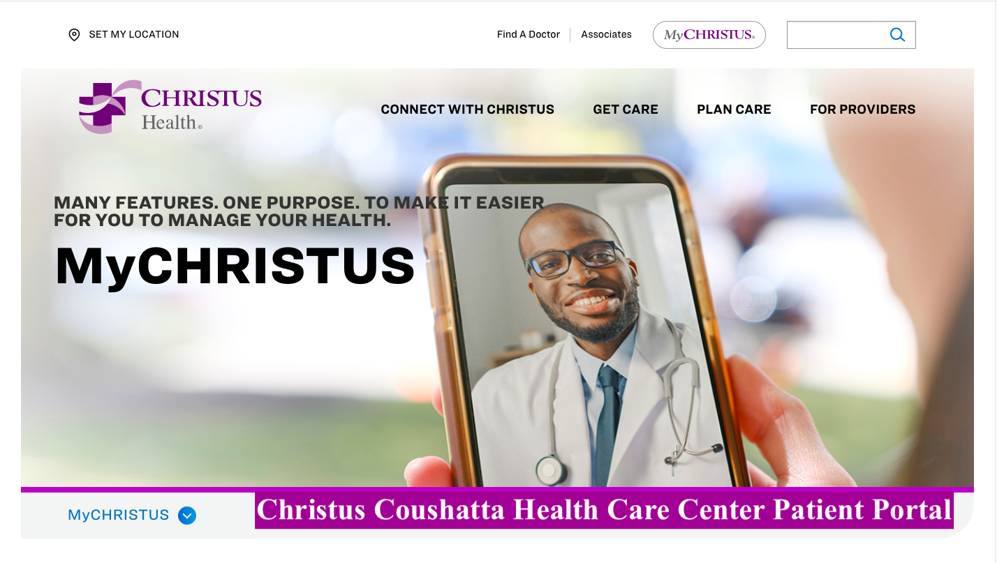 Christus Coushatta Health Care Center Patient Portal