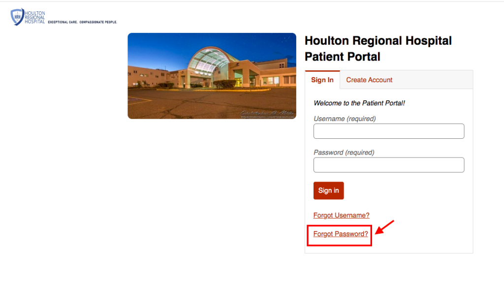 Houlton Regional Hospital Patient Portal
