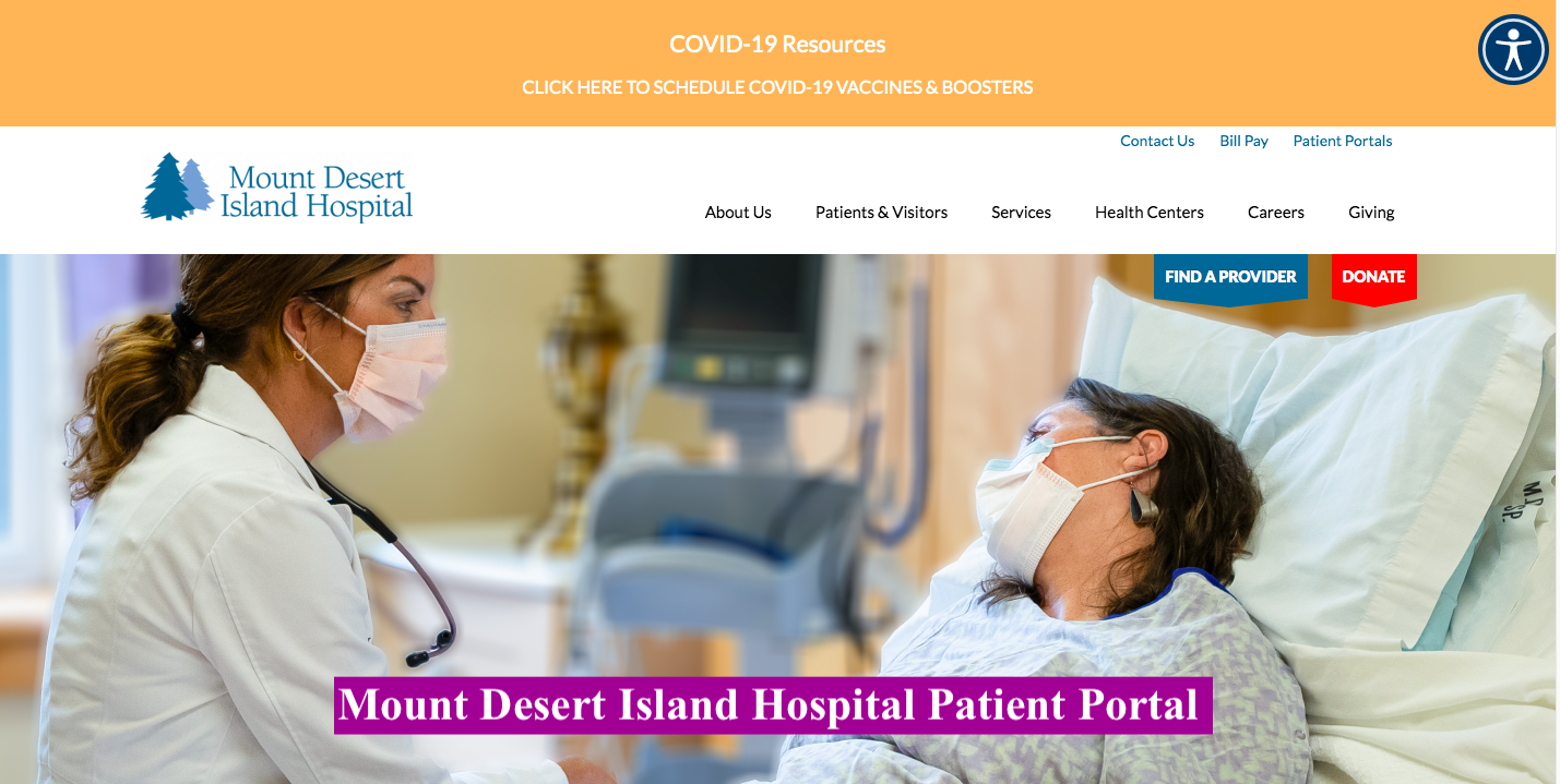 Mount Desert Island Hospital Patient Portal
