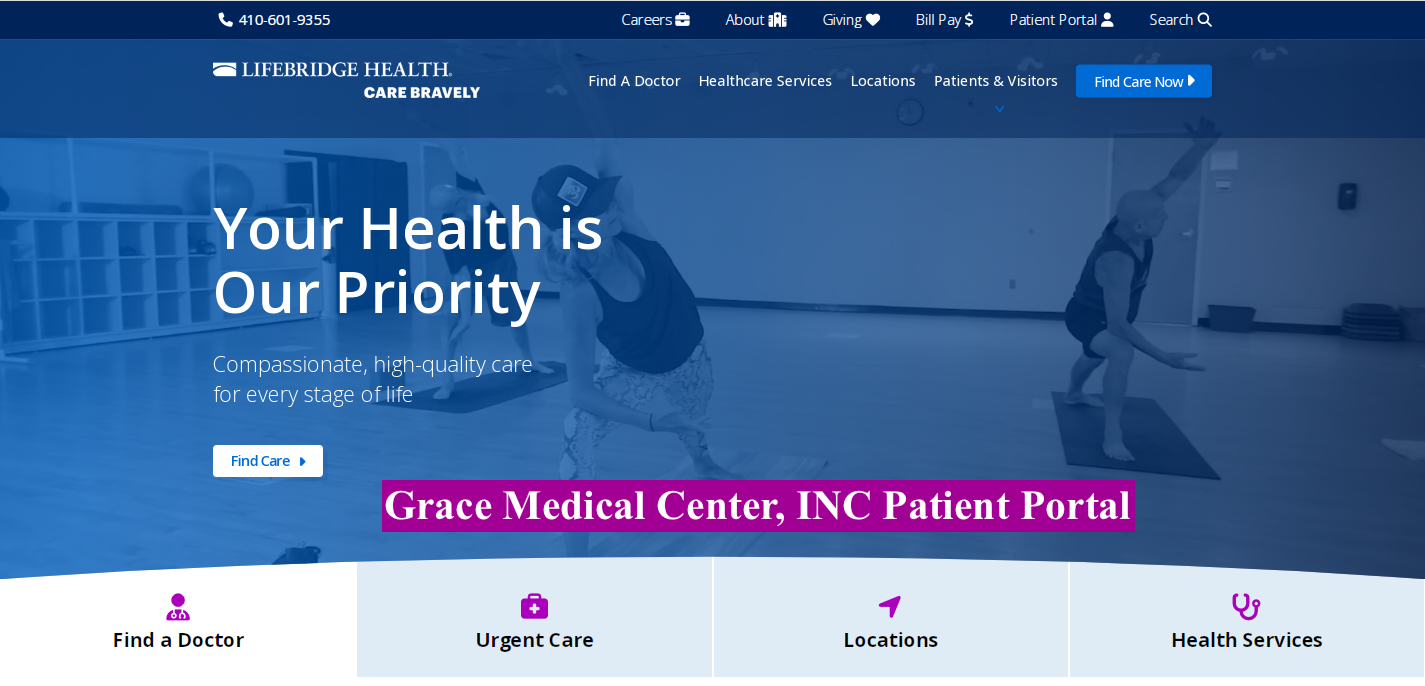 Grace Medical Center, INC Patient Portal