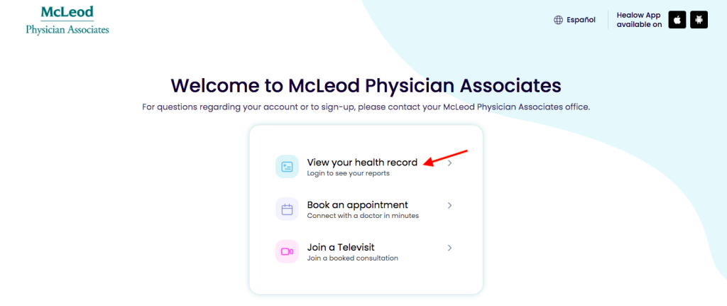 McLeod Patient Portal