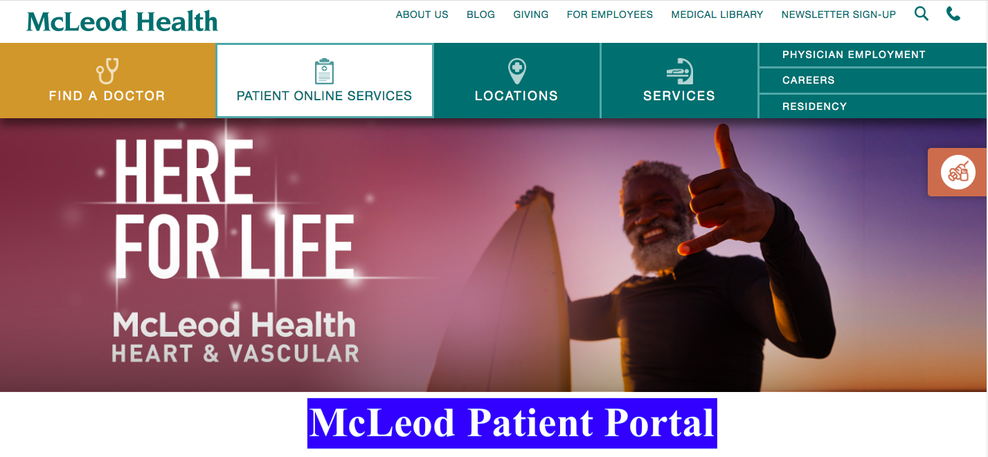 McLeod Patient Portal