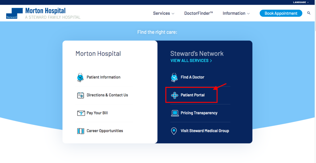 Morton Hospital Patient Portal