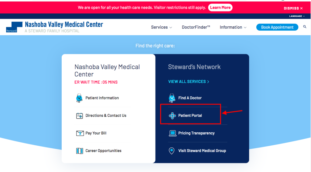Nashoba Valley Medical Center Patient Portal