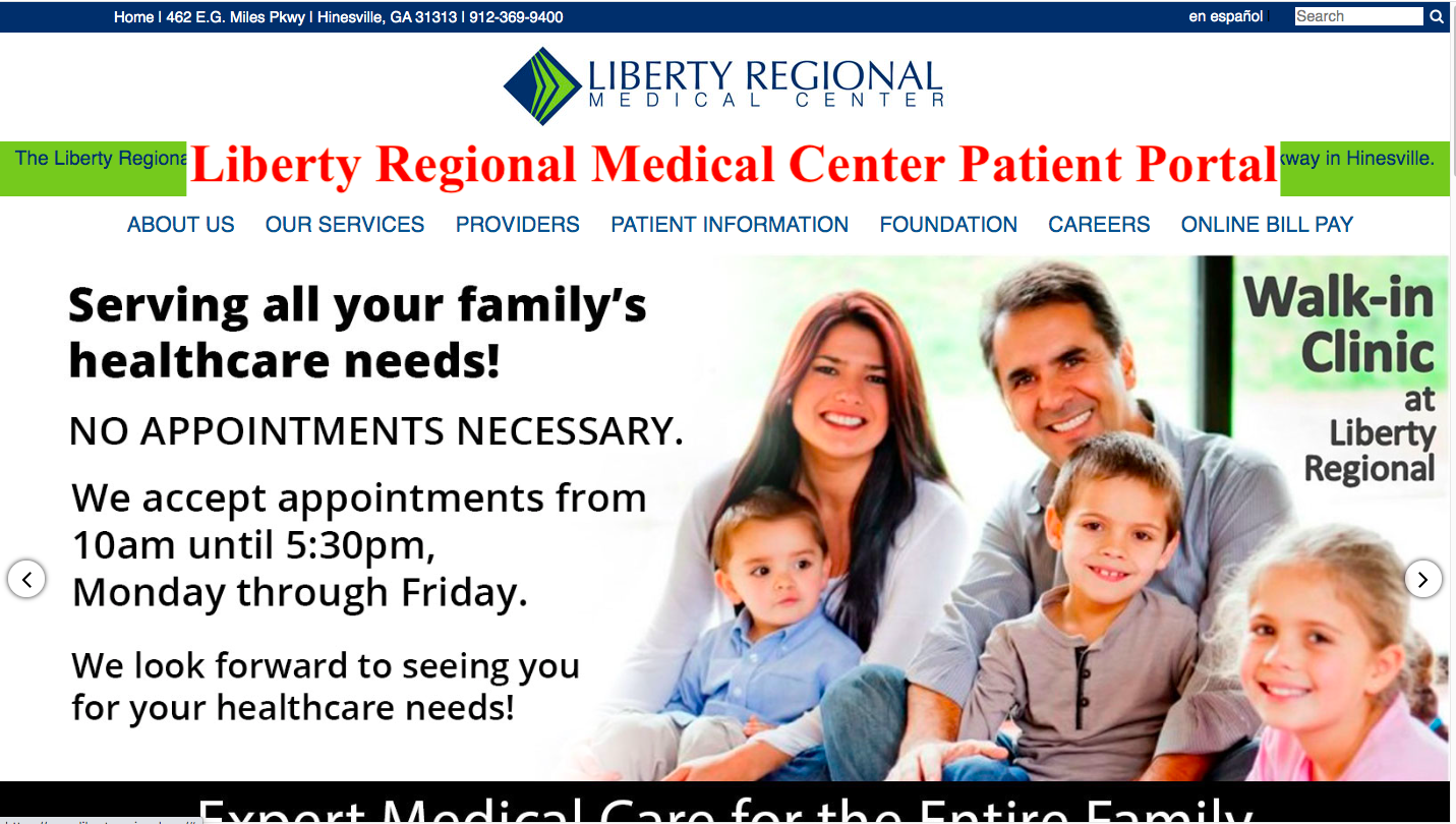 Liberty Regional Medical Center Patient Portal