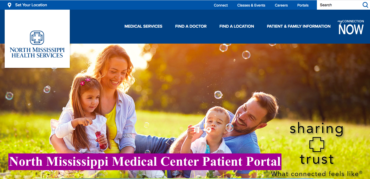 North Mississippi Medical Center Patient Portal