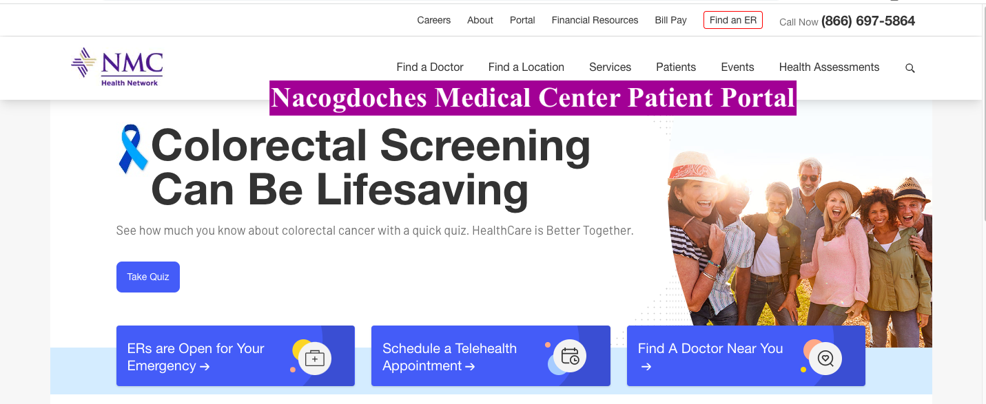 Nacogdoches Medical Center Patient Portal