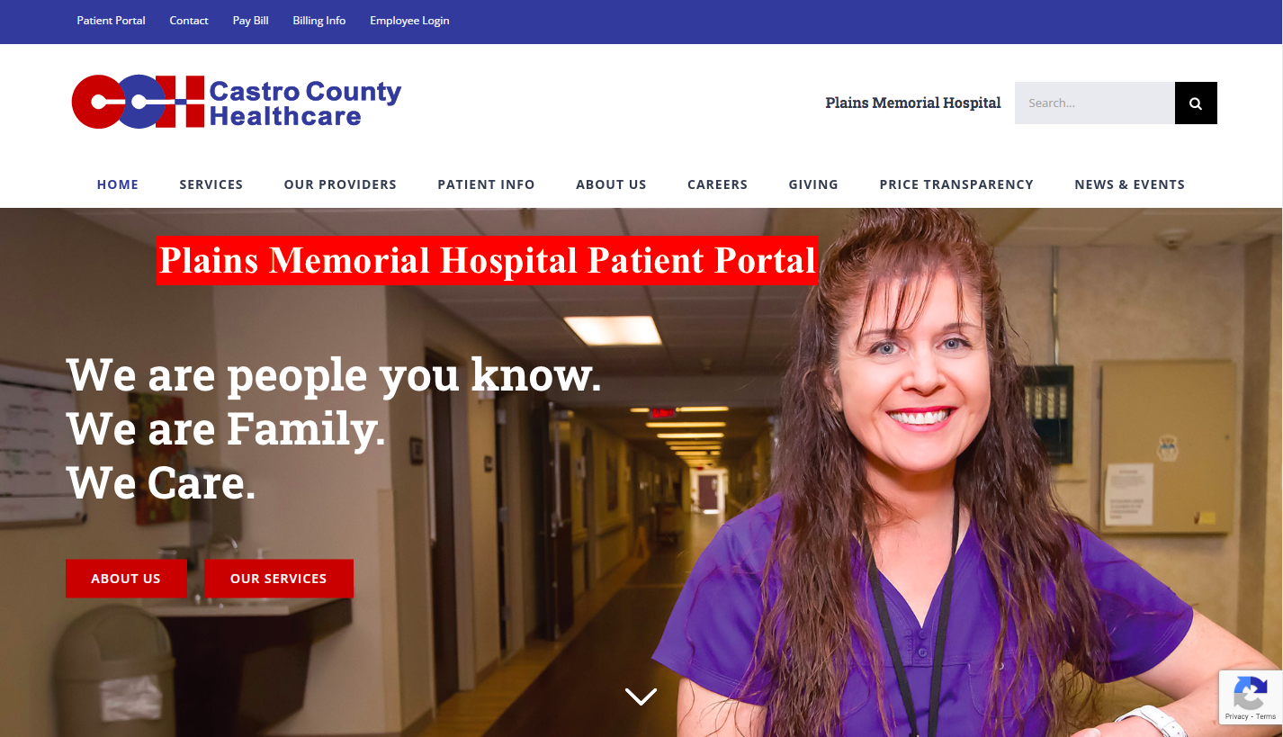 Plains Memorial Hospital Patient Portal