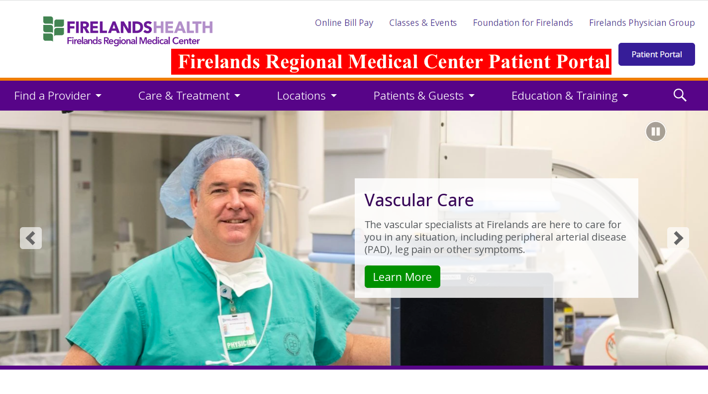 Firelands Regional Medical Center Patient Portal