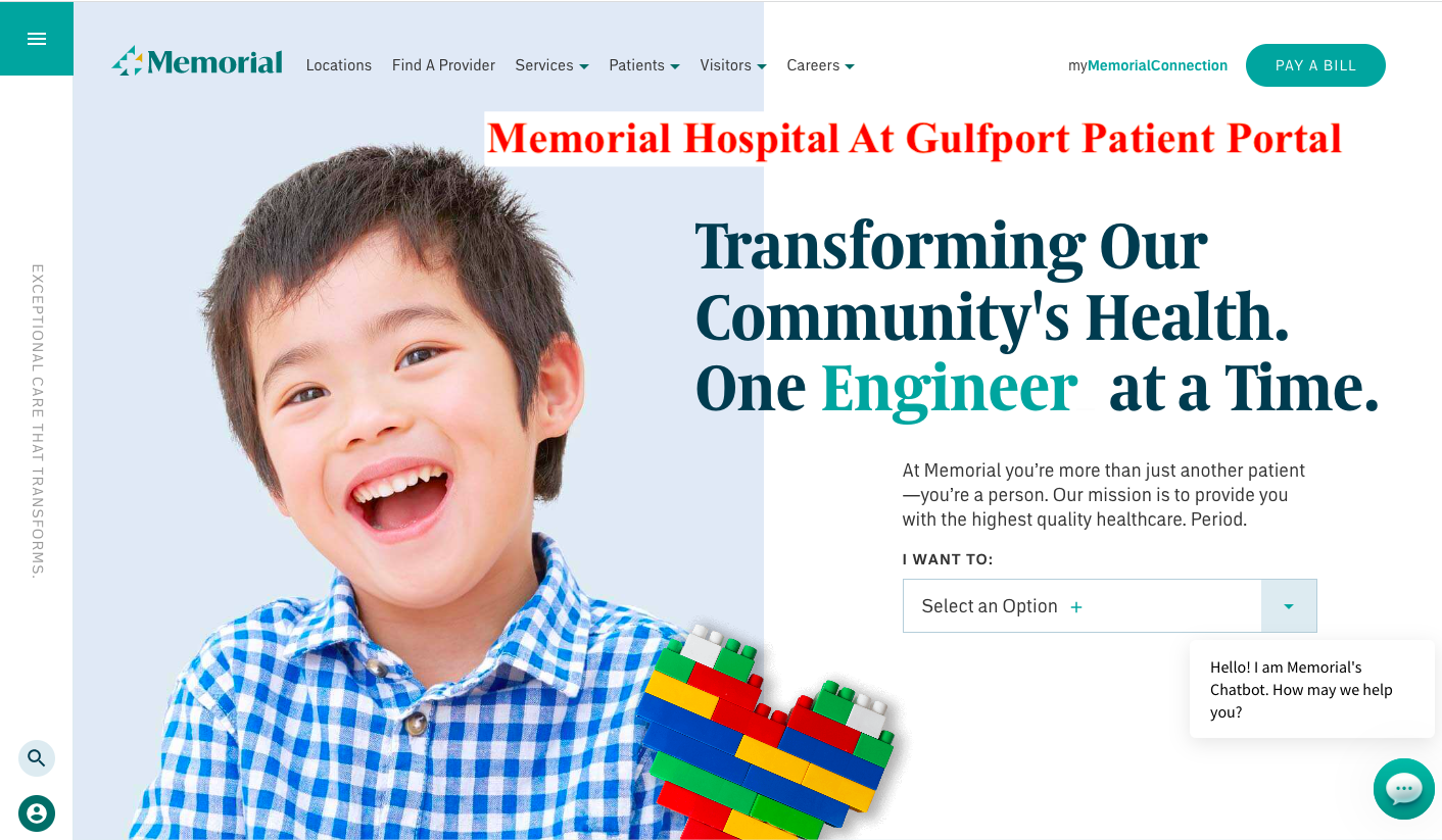Memorial Hospital At Gulfport Patient Portal Login Wearememorial 