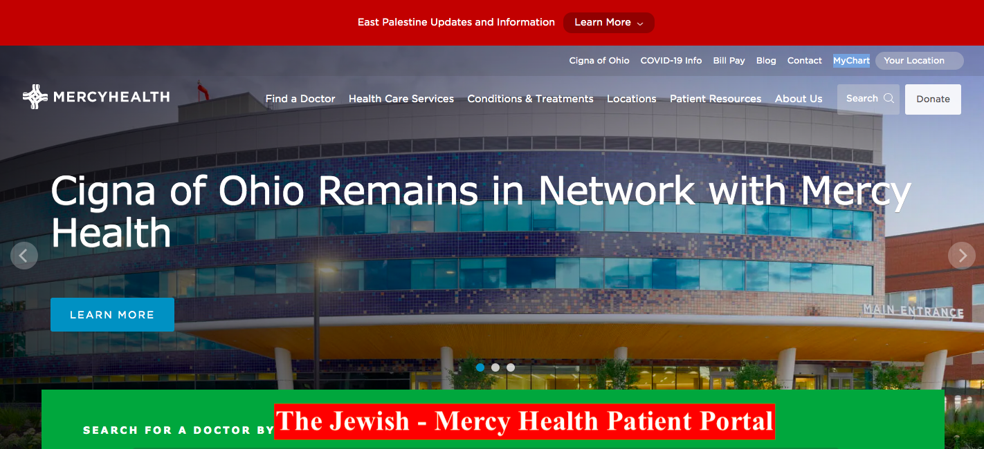 The Jewish - Mercy Health Patient Portal