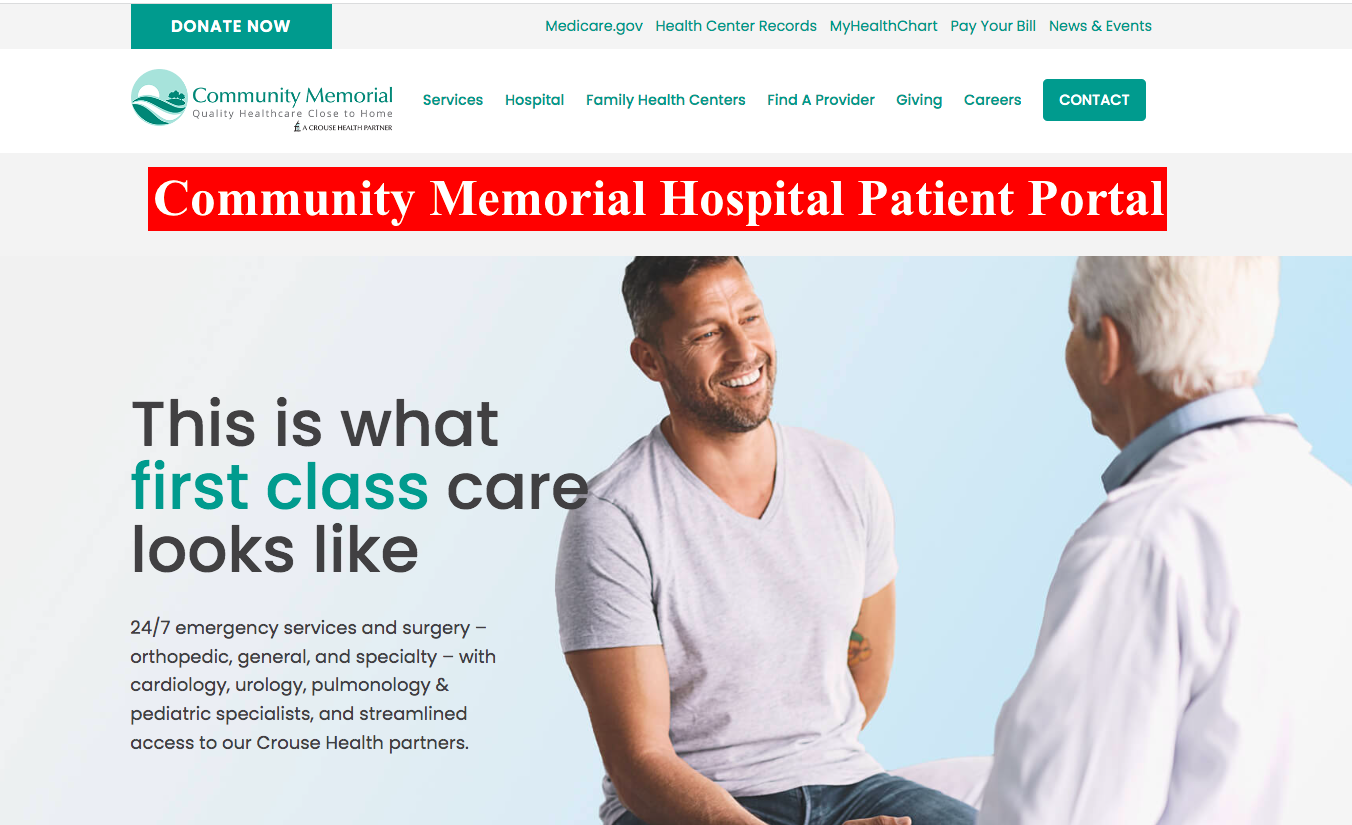 Community Memorial Hospital Patient Portal