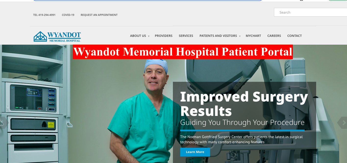 Wyandot Memorial Hospital Patient Portal