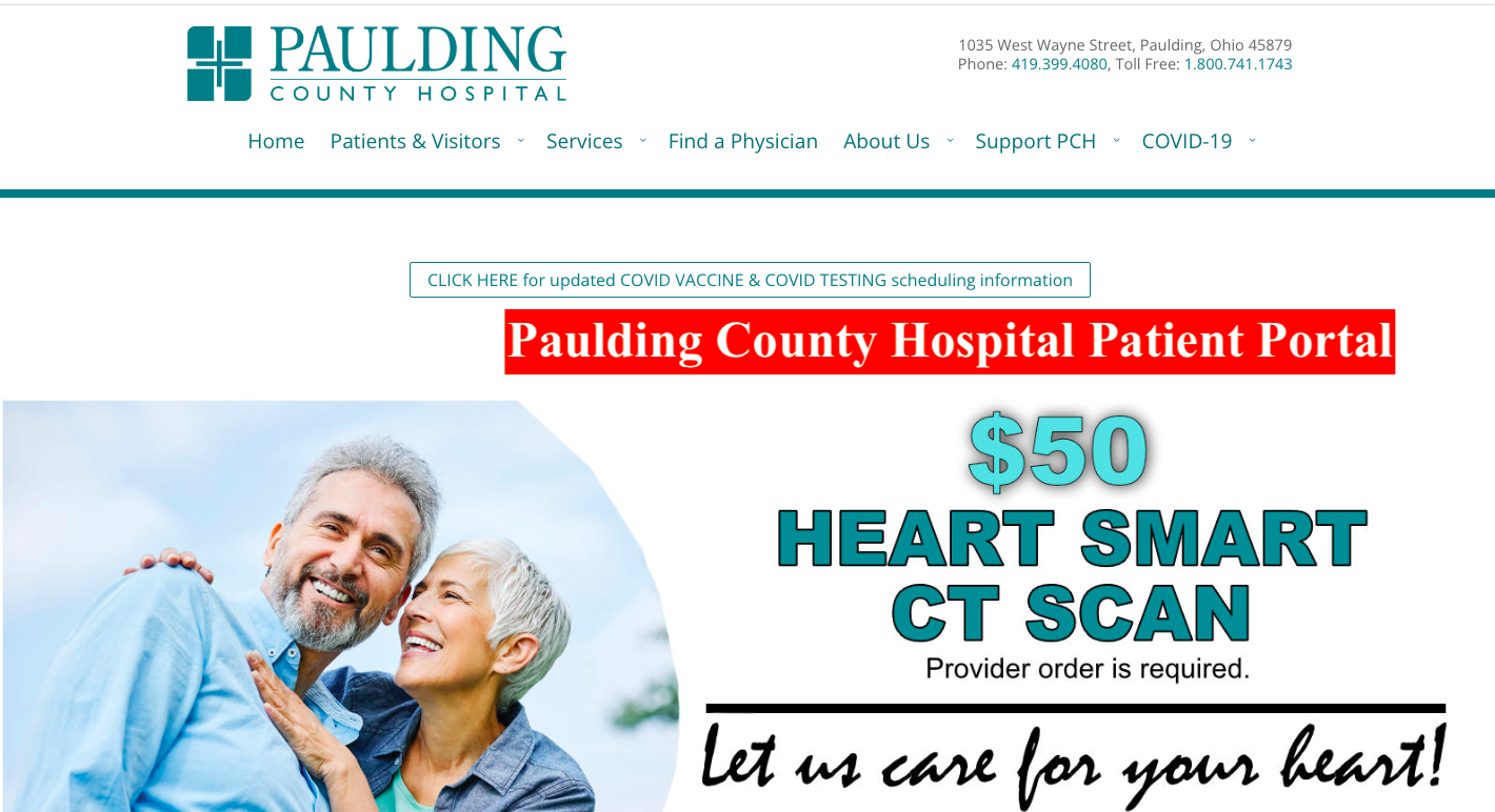 Paulding County Hospital Patient Portal