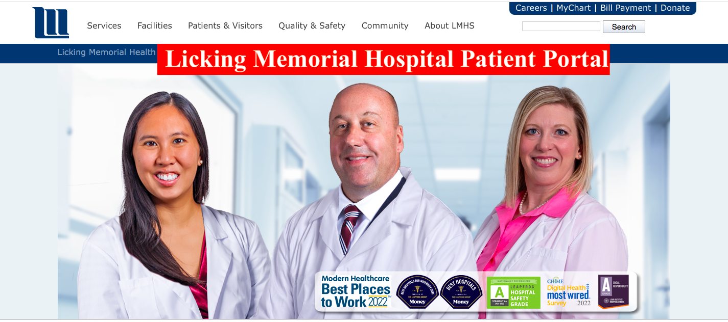 Licking Memorial Hospital Patient Portal