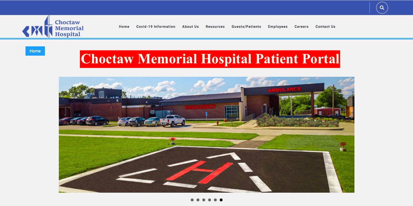 Choctaw Memorial Hospital Patient Portal