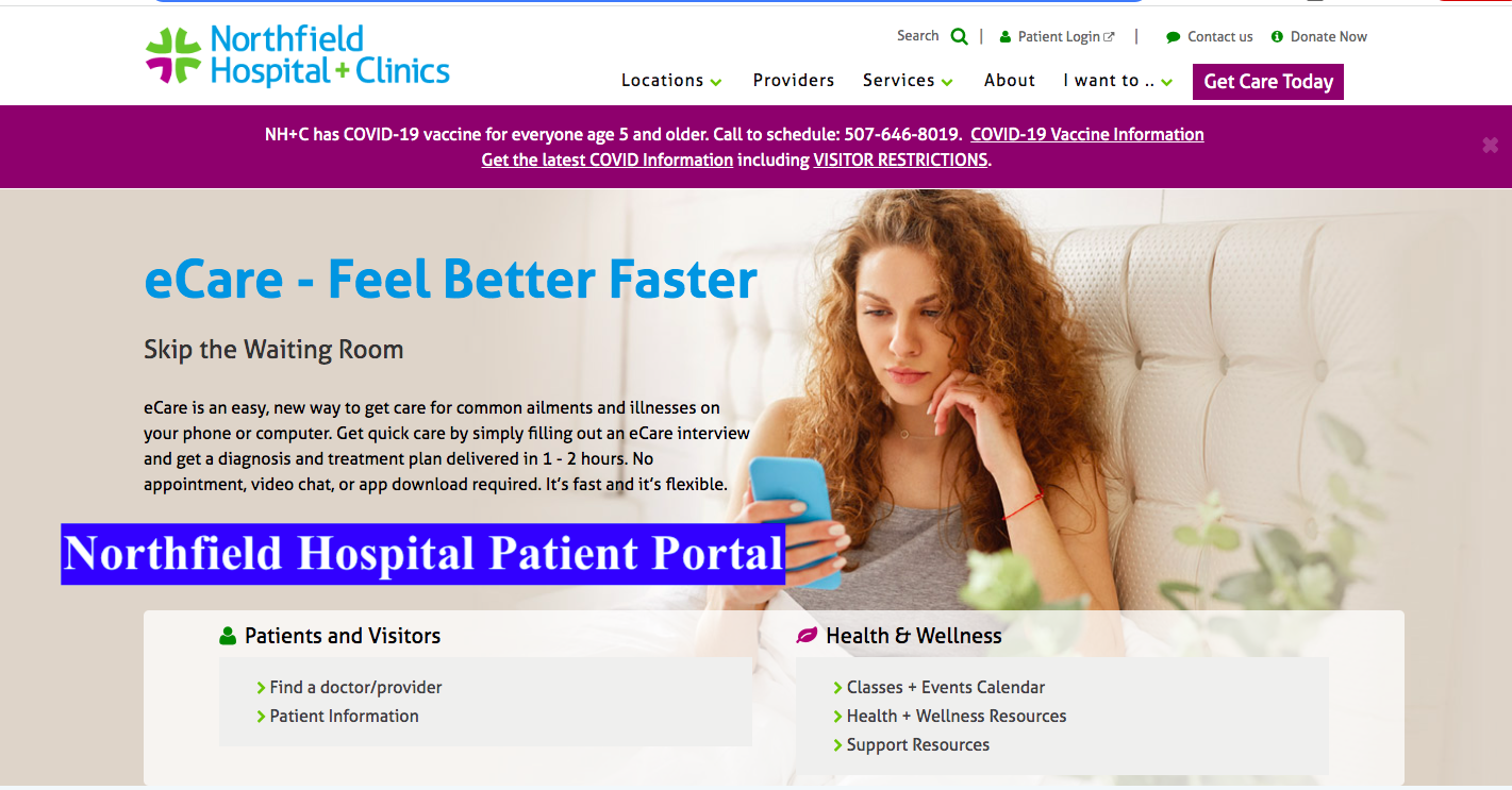 Northfield Hospital Patient Portal