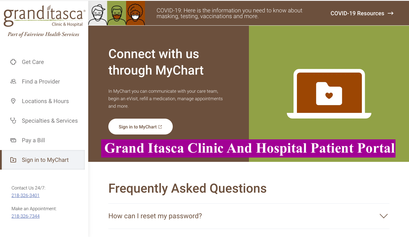 Grand Itasca Clinic And Hospital Patient Portal