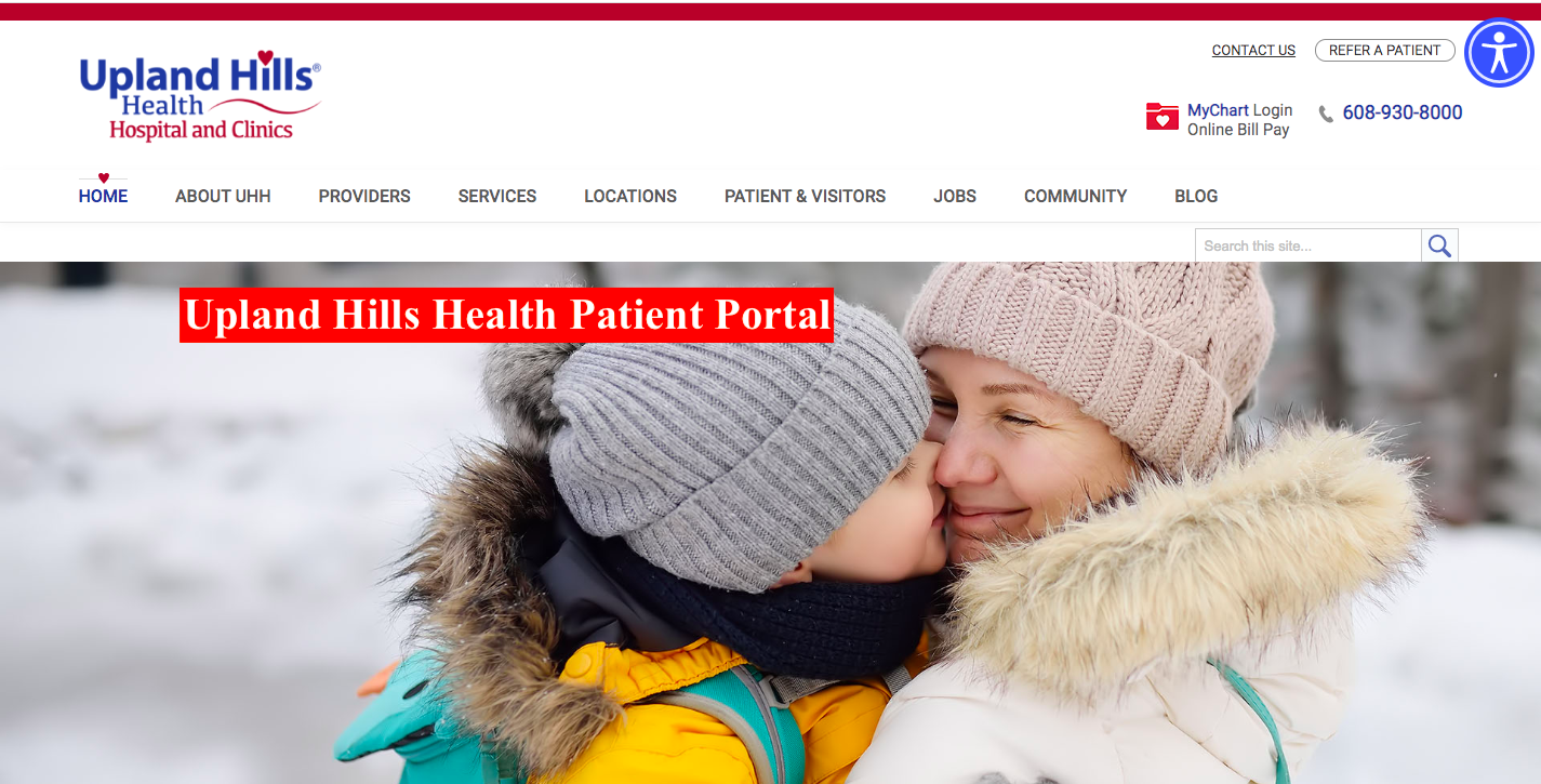 Upland Hills Health Patient Portal
