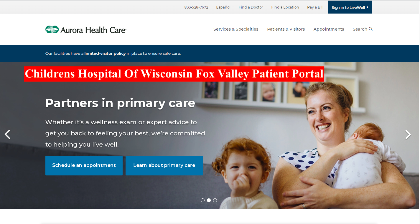 Childrens Hospital Of Wisconsin Fox Valley Patient Portal