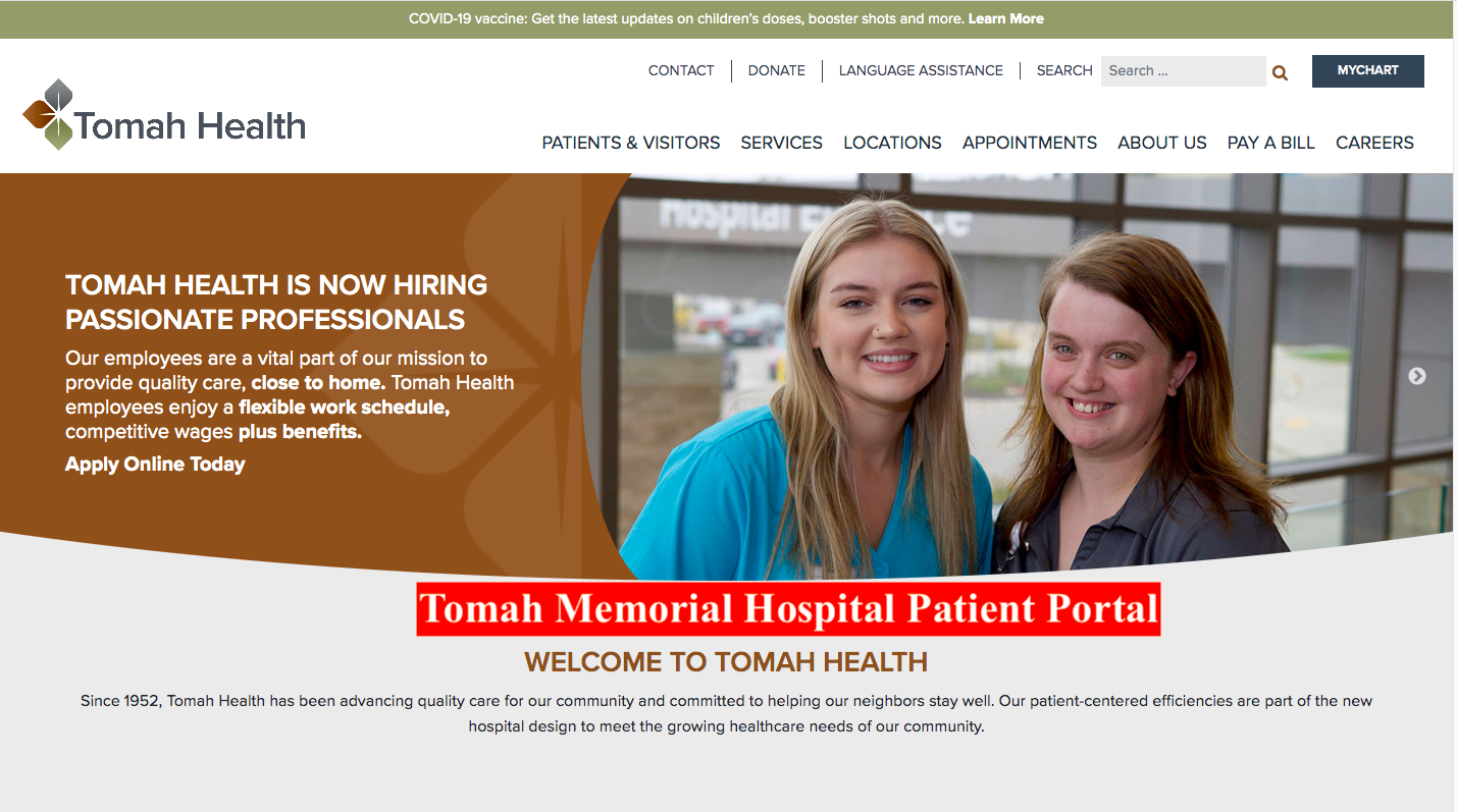 Tomah Memorial Hospital Patient Portal