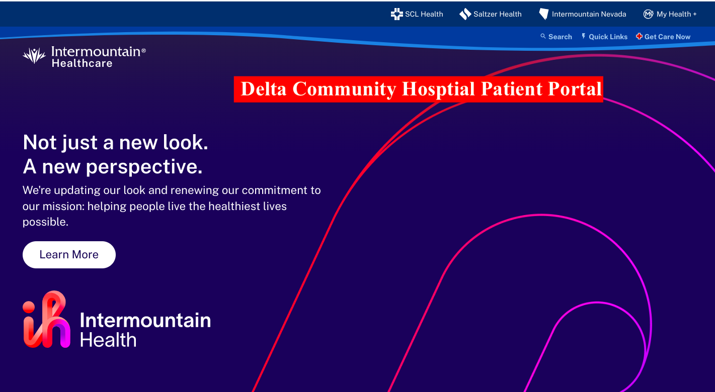 Delta Community Hosptial Patient Portal