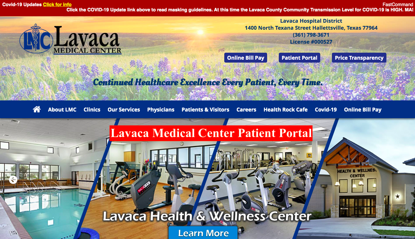 Lavaca Medical Center Patient Portal