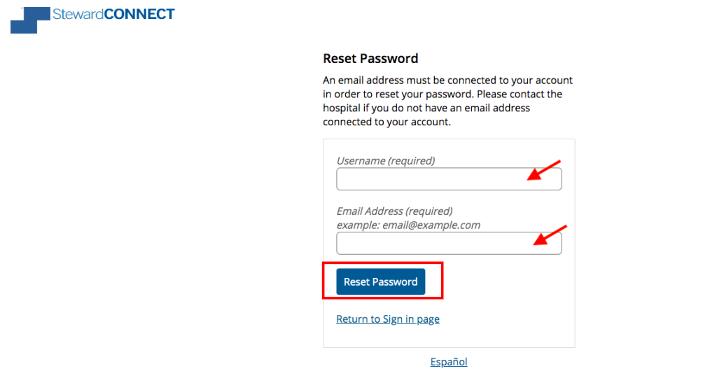 Texas Vista Medical Center Patient Portal 