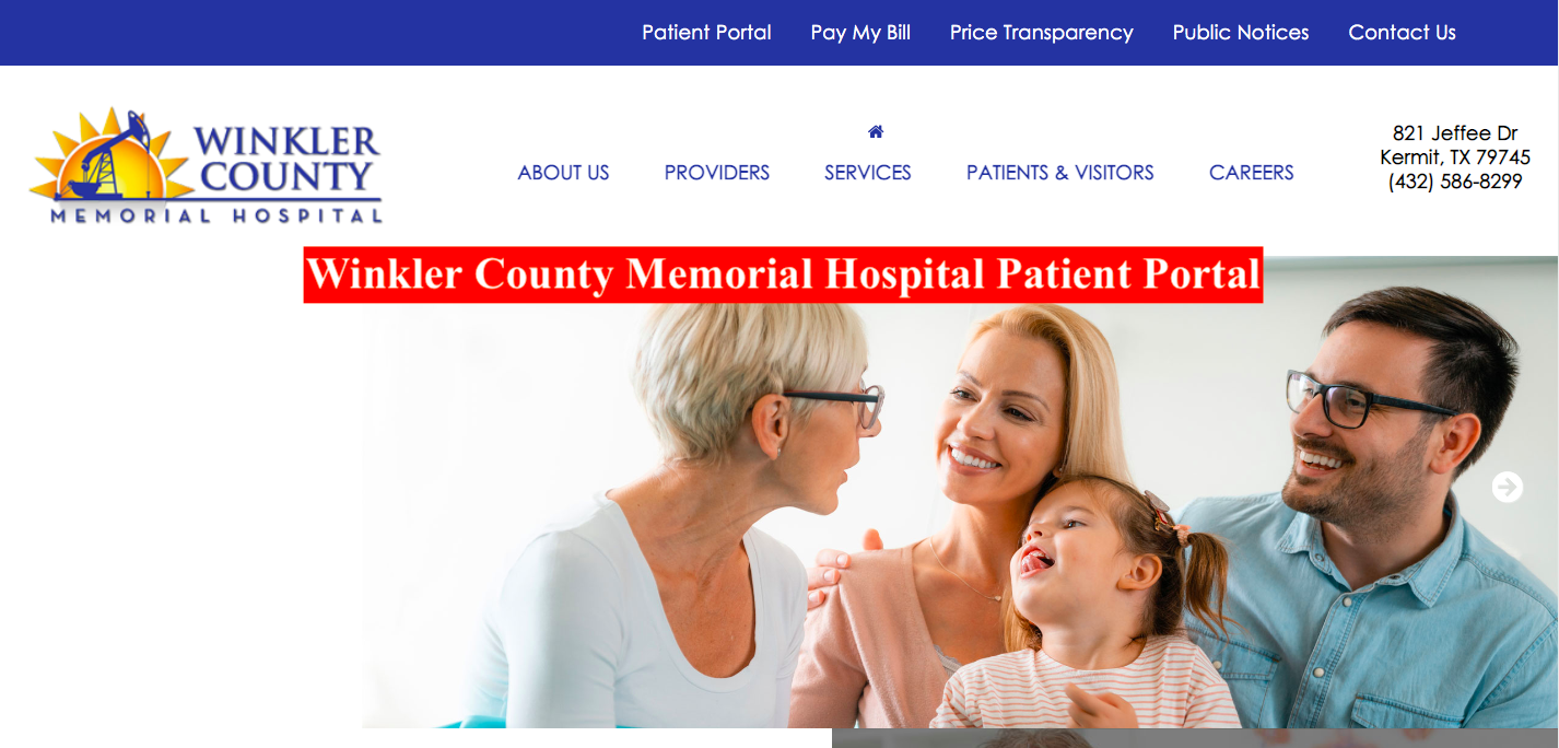 Winkler County Memorial Hospital Patient Portal