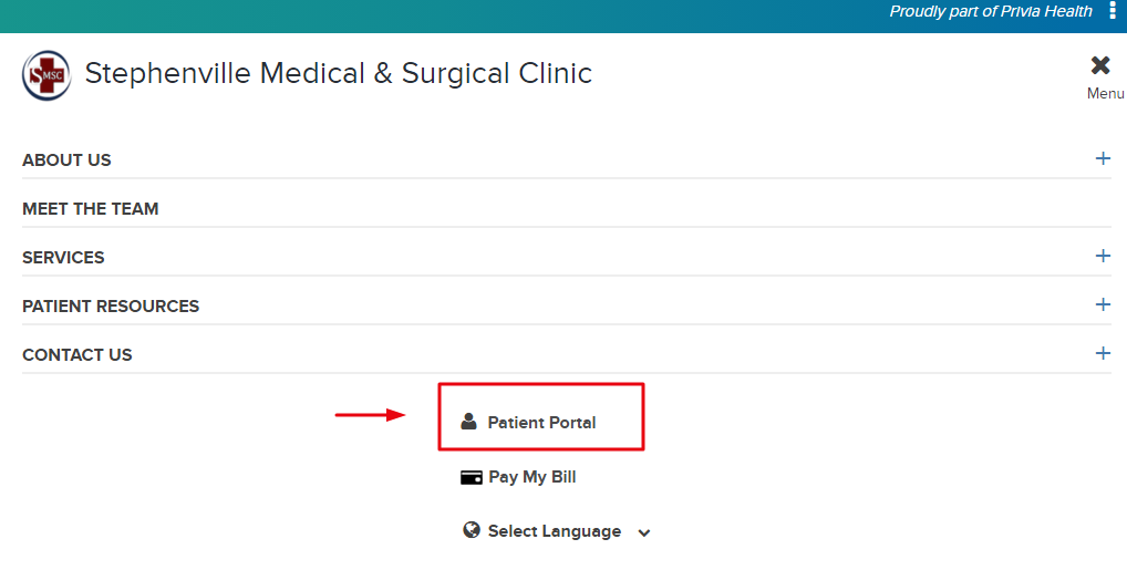 SMSC Patient Portal