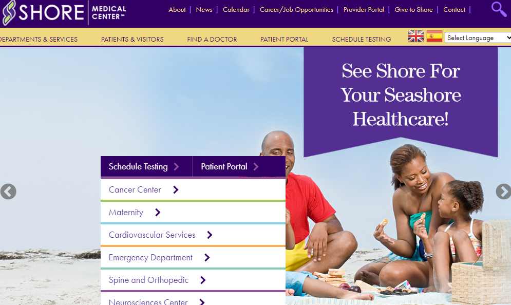 Shore Medical Center Patient Portal 
