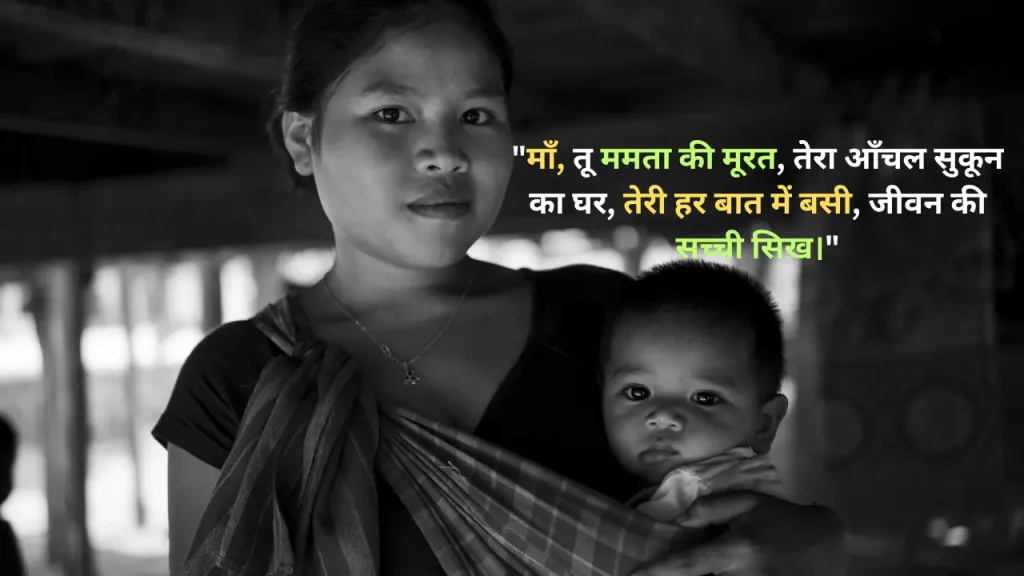 माँ की ममता पर शायरी In Hindi