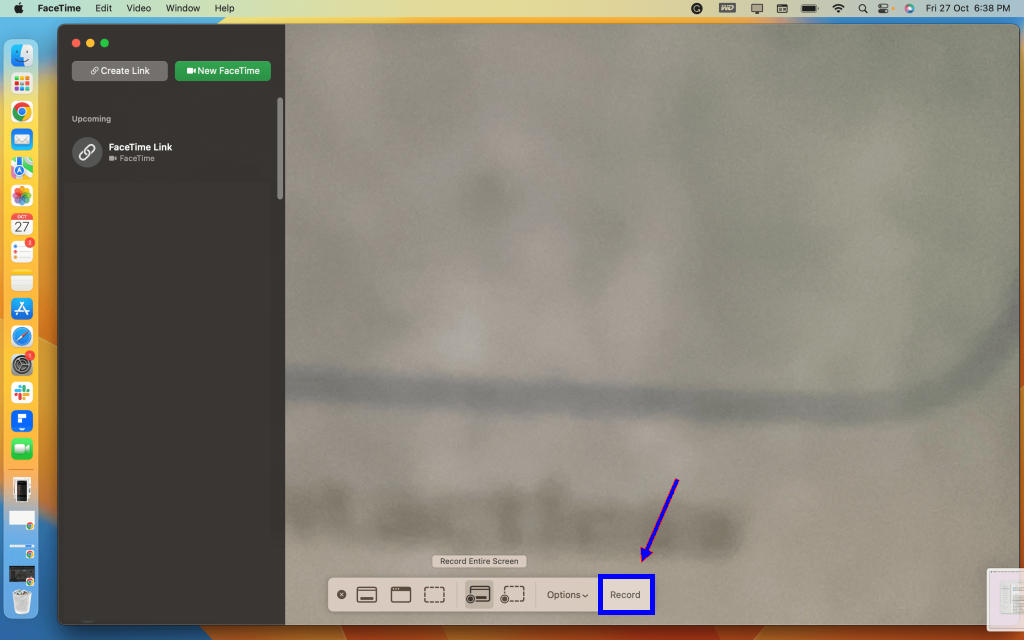Record FaceTime with Audio on Macbook